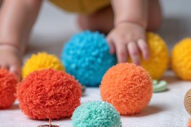 Sensory play toys for development